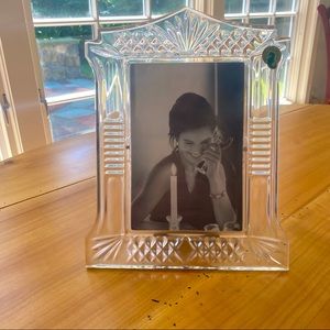Waterford Crystal frame, 4x6”, in box, classic and new condition
